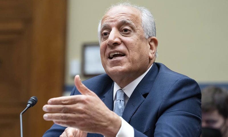 Khalilzad doesn't speak for U.S. government: State Department
