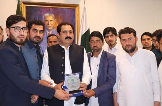 Students of Kurram call on Federal Minister Sajid Hussain Turi Students of Kurram call on Federal Minister Sajid Hussain Turi