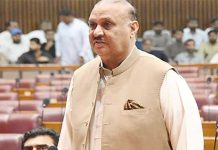Imran maligning institutions for political gains: Raja Riaz