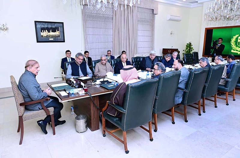 A delegation of Karachi Electric calls on Prime Minister Muhammad Shehbaz Sharif