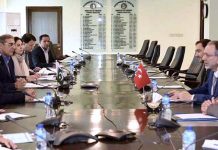 Ambassador of the Republic of Turkiye Dr. Mehmet Pacaci called on Federal Minister for Finance and Revenue Senator Mohammad Ishaq Dar at Finance Division