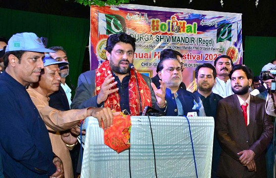Governor felicitates Hindu community on Holi Governor felicitates Hindu community on Holi