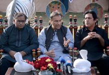 Press conference of Mohammad Ali Randhawa and Javed Zasheen for preparations and inauguration of Jashan Baharan Mela 2023