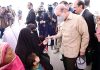 Prime Minister Muhammad Shehbaz Sharif visits free flour distribution points established under PM's Ramzan Package for deserving families