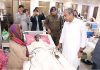 Chief Minister Punjab Mohsin Naqvi is inquiring about the facilities at Allama Iqbal Teaching Hospital