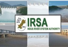 IRSA releases 70,100 cusecs water