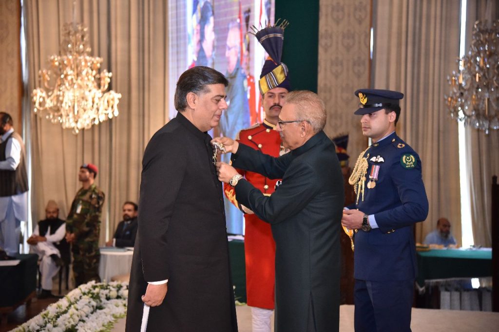 President confers Pakistan civil awards on 135 individuals for public service, gallantry