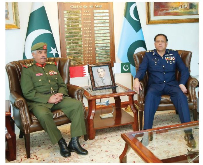 Commander Bahrain National Guard calls on Air Chief Commander Bahrain National Guard calls on Air Chief