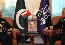 Commander Royal Navy of Oman visits NHQ