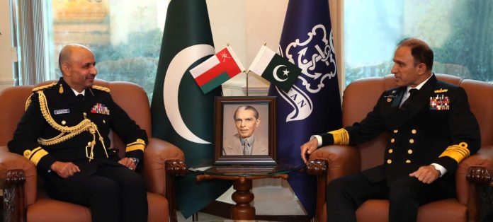 Commander Royal Navy of Oman visits NHQ