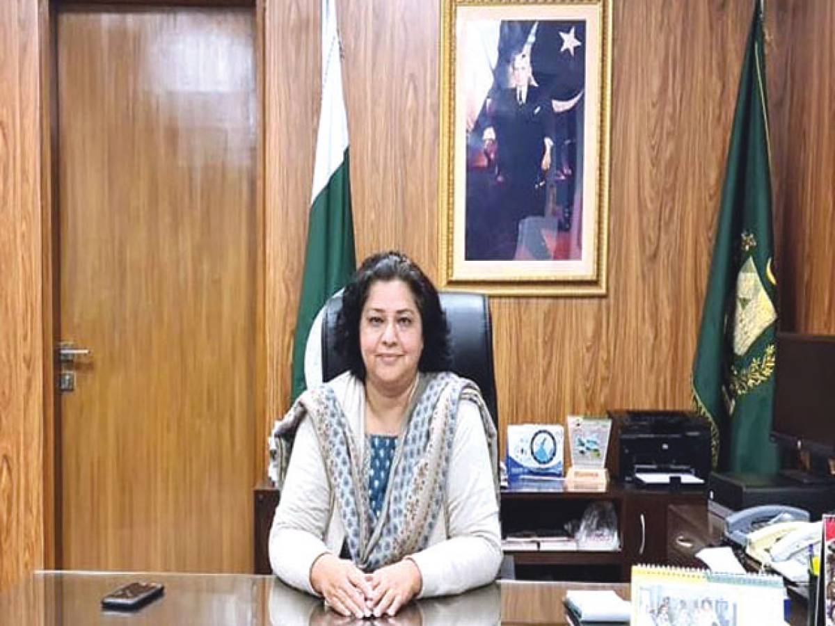 Secretary Information Shahera Shahid promoted to Grade 22