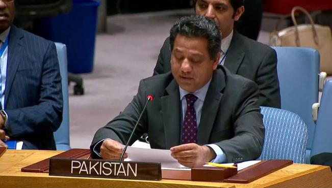Pakistan warns against threat posed to peace by states 'turbocharged' with extremist ideologies