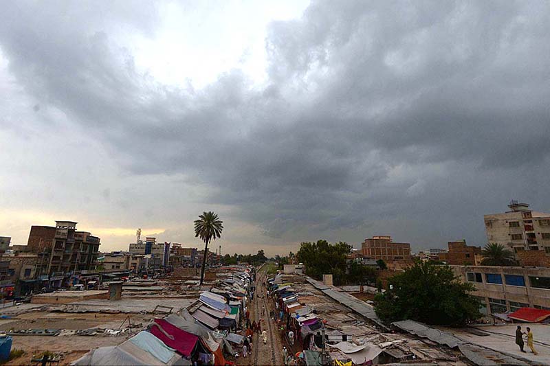 An attractive view of clouds hovering over the sky in the Provincial Capital