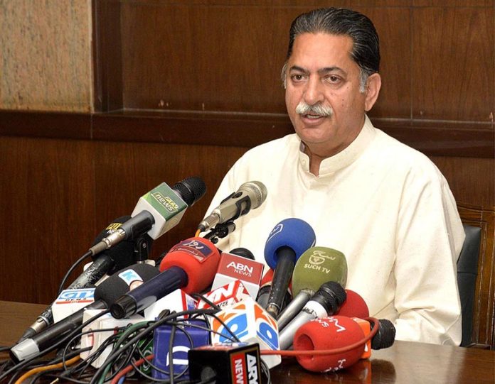 Javeed Latif opposes talks with PTI chief