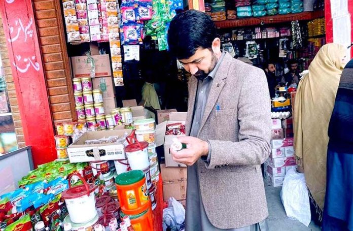 KP Food Authority continues operation against substandard food items