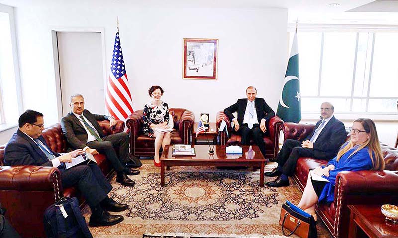 The Federal Secretary for Ministry of Economic Affairs, Dr. Kazim Niaz held a bilateral meeting with the US Treasury team