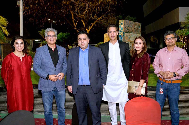 Minister of State and Special Assistant to the Prime Minister on Public Communication and Digital Platforms, Fahd Haroon attending the Iftar Dinner hosted by Jazz CEO Amir Ibrahim along with Fatima Akhtar Head of COMMS Jazz Shazad Iqbal Rabeeya Shezad and Khayyam Siddiqui