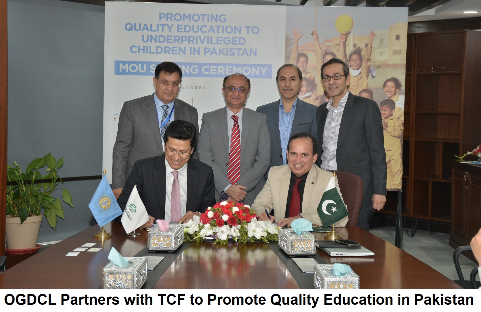 OGDCL partners with TCF to promote quality education in Pakistan