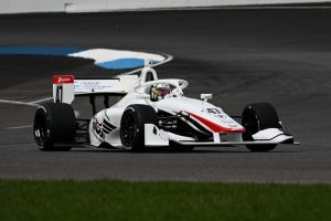 British Pakistani Formula Racer Enaam Ahmed sets 3rd fastest time at Indianapolis