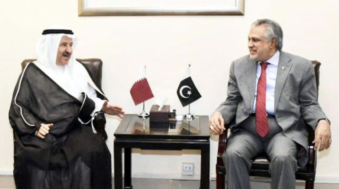 Chairman Board of Trustees AAOIFI called on Ishaq Dar