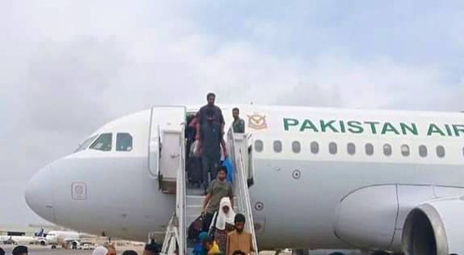 93 stranded Pakistanis from Sudan arrive Islamabad