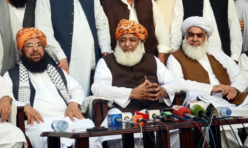 JUI-F seeks permission for peaceful protest demonstration