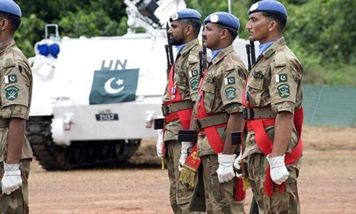 Eight Pakistani peacekeepers among 103 honoured with UN medals posthumously