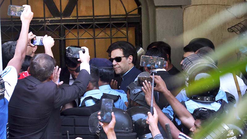 Lawmakers demand to try PTI chairman under Army act