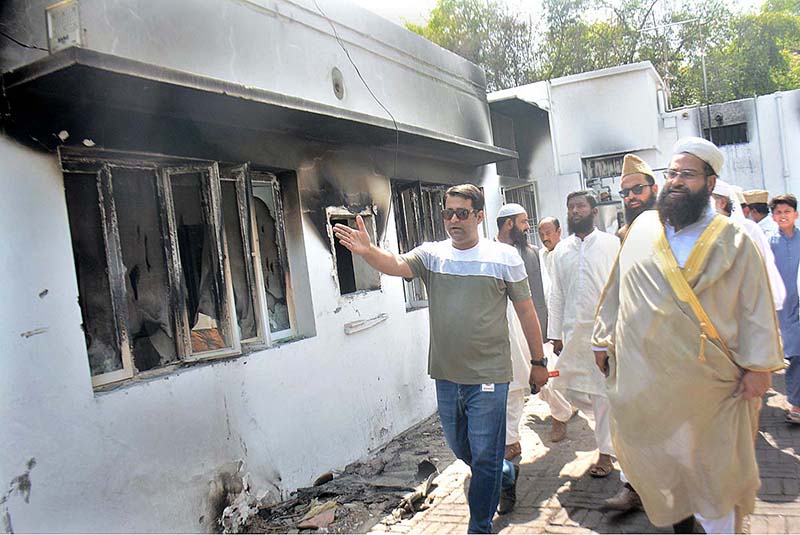 Special Assistant to the Prime Minister on Religious Harmony Maulana Tahir Ashrafi visited Jinnah House