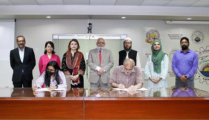 STEAM Pakistan, a program of the Ministry of Federal Education & Professional Training (MoFEPT), signed a Memorandum of Understanding with NED University of Engineering and Technology to improve the Science, Technology, Engineering, Arts and Mathematics (STEAM) learning outcomes of students enrolled in government Schools