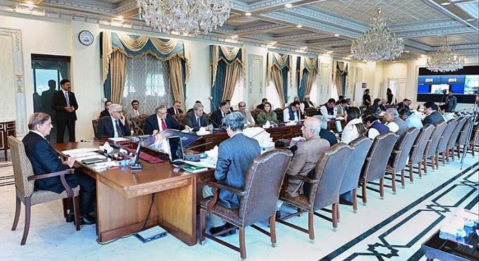 Prime Minister Muhammad Shehbaz Sharif chairs Federal Cabinet Meeting