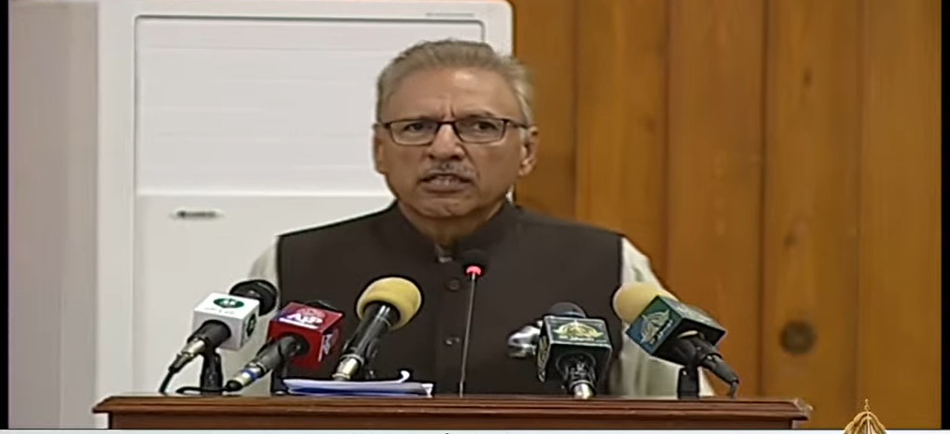 President Alvi gives assent to five bills