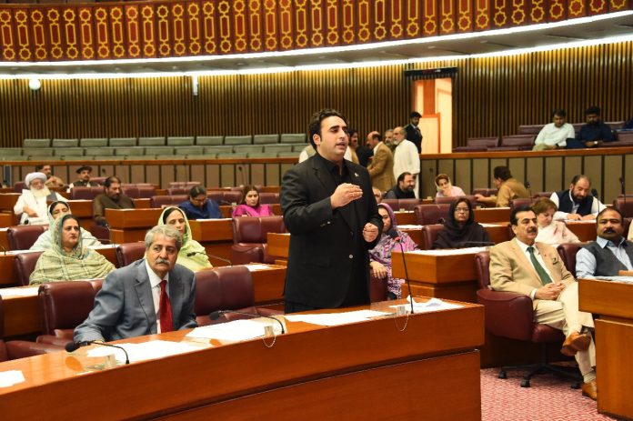 Bilawal links negotiations with PTI until apology for Jinnah House torching
