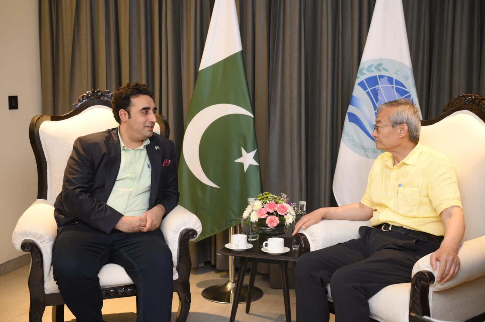 Bilawal, SCO SG discuss SCO activities