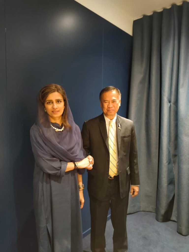 Hina Khar meets foreign ministers, discusses ways to enhance ties