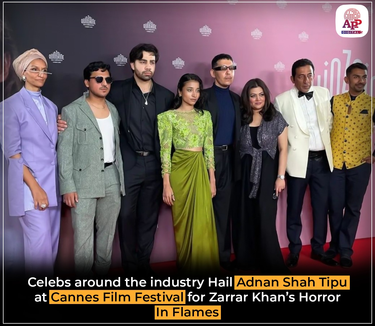 Celebs Praise Adnan Shah Tipu at Cannes 2023