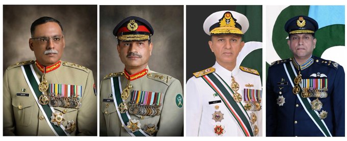 CJCSC, Services Chiefs, Civil Society reps pay rich tributes to martyrs of Pakistan