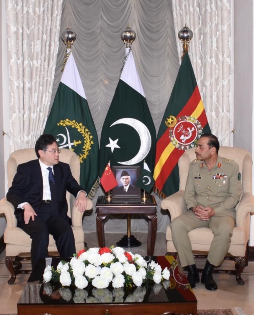 COAS, Chinese Foreign Minister discuss regional security, defence cooperation