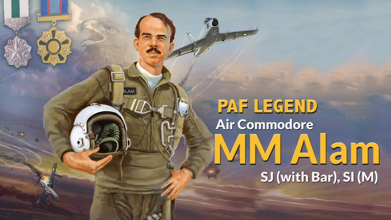 PAF pays tribute to 1965 war hero Air Commodore M.M. Alam