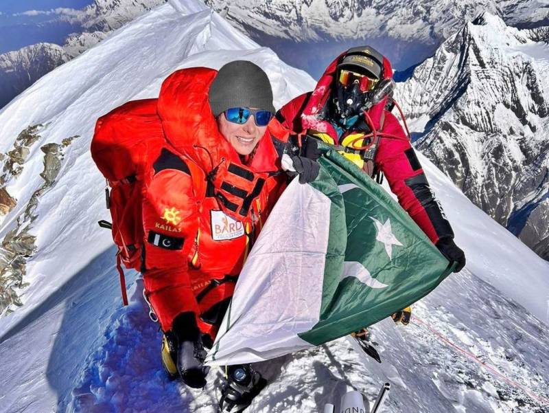 Naila, Nadia etch their names in history by scaling Mt. Lhotse