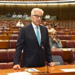 Khawaja Asif calls strong action against illegal human trafficking