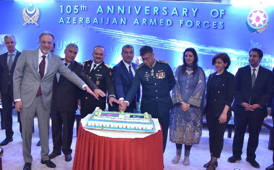 Azerbaijan Embassy celebrates 105th Anniversary of Azerbaijan Armed Forces