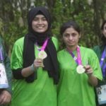 Faiza, Naheen win Gold medals in Badminton Doubles