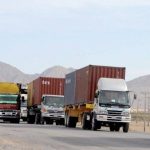 Truck carrying seafood from Pakistan arrives in Xinjiang, China