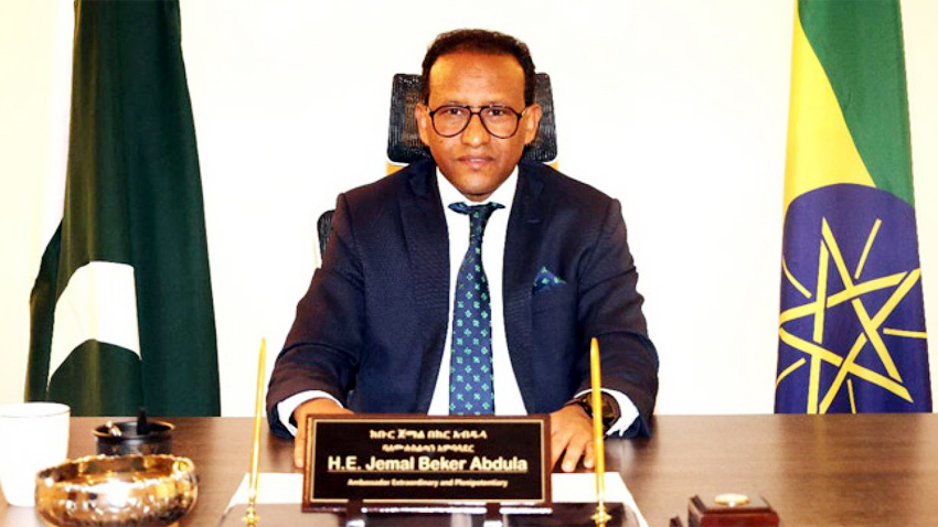 Envoy appreciates ICCI efforts for promoting Pakistan-Ethiopia ties