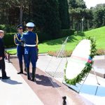 PM Shehbaz visits mausoleum of Azerbaijan's first President