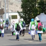 Medical aid provided as many pilgrims suffer heat exhaustion