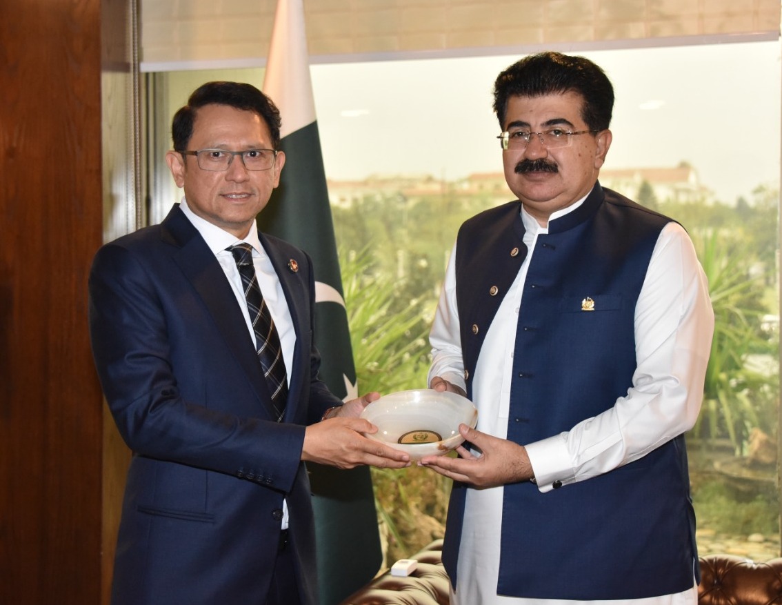 Sanjrani, Thai Envoy discuss matters of mutual interest