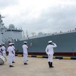 Pakistan Navy Ship Tippu Sultan visits Sri Lanka