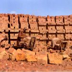 Labourers busy working in local brick kiln during hot weather at outskirts of the Federal Capital
